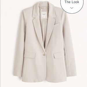 Brand new Classic Suiting Blazer from Abercrombie! In light taupe size small